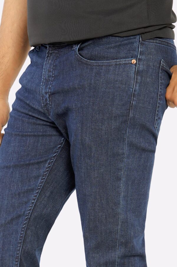 Dark Blue Modern Slim Fit Jeans