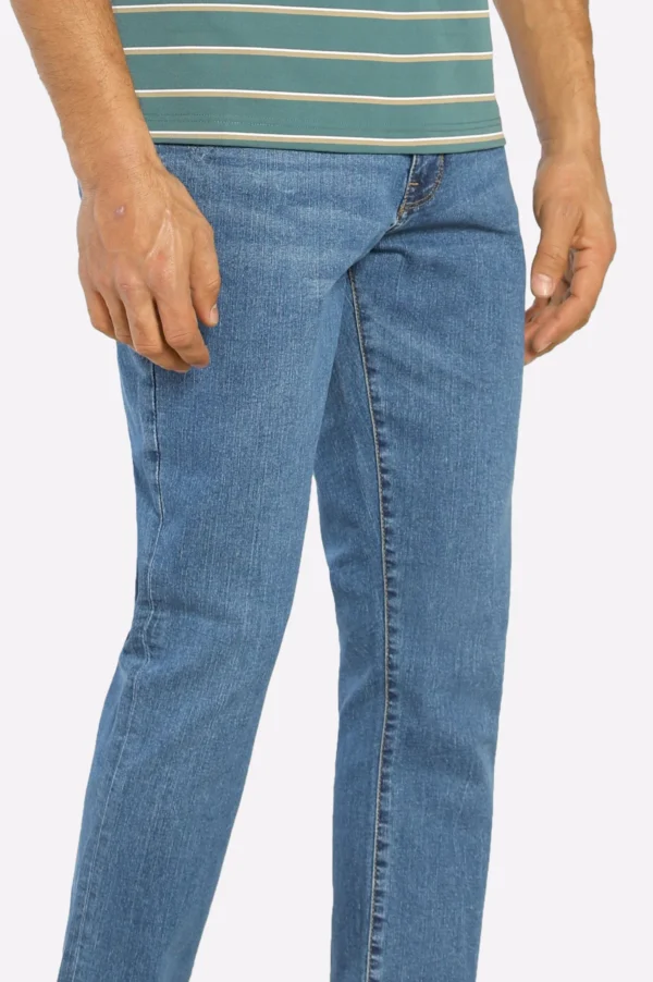 Medium Blue Modern Slim Fit Jeans - Image 2