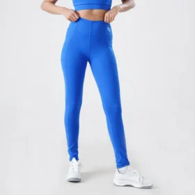 High Waisted Leggings – Blue