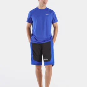 Color Block Running Short