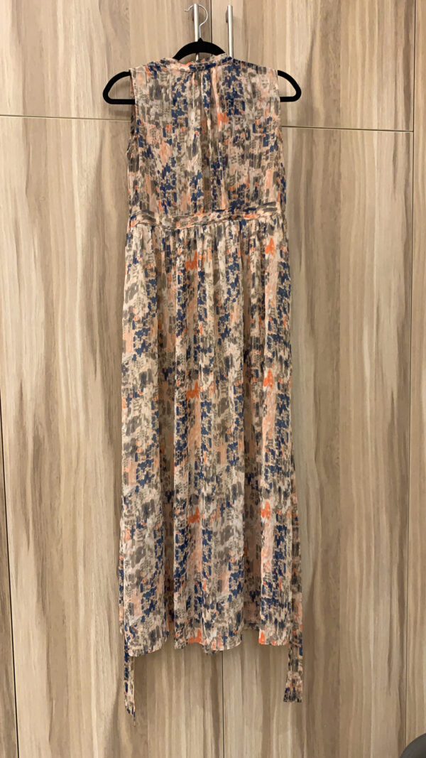 Multicolour Stripes Sweetheart Maxi Dress - Image 2